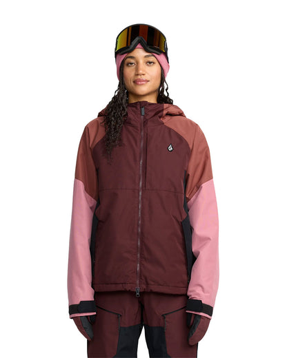 Volcom Women's Agate Ins Jacket Oxblood
