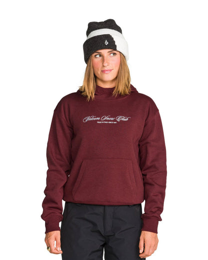 Volcom Women's Alpine All Day Pullover Pinot 2027