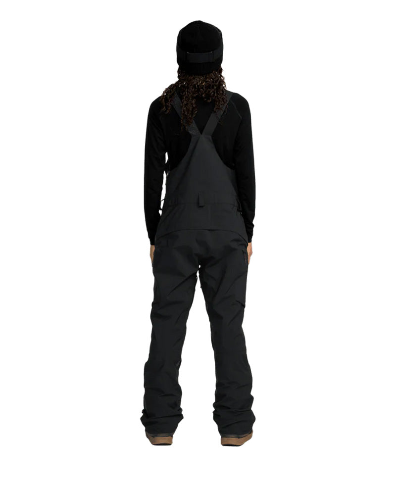 Volcom Women's Ash Stretch Gore-Tex Bib Pant Black