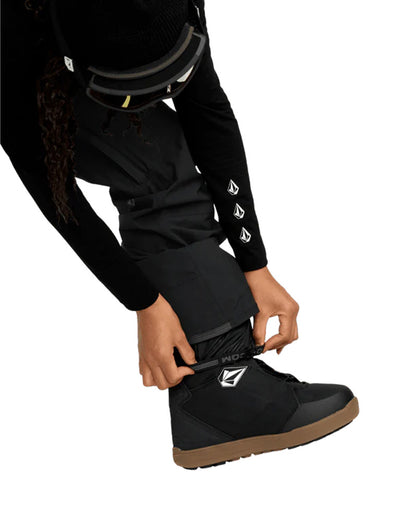 Volcom Women's Ash Stretch Gore-Tex Bib Pant Black