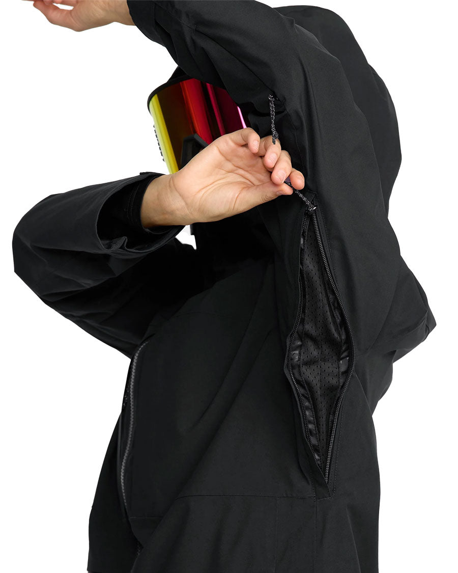 Volcom Women's Cloudbreaker Stretch 30K Jacket Black 2026