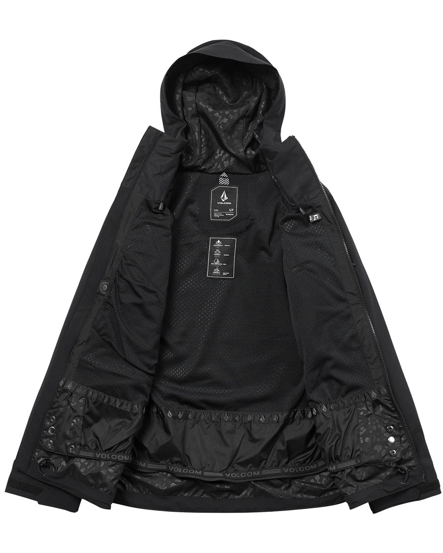 Volcom Women's Cloudbreaker Stretch Jacket Black 2027