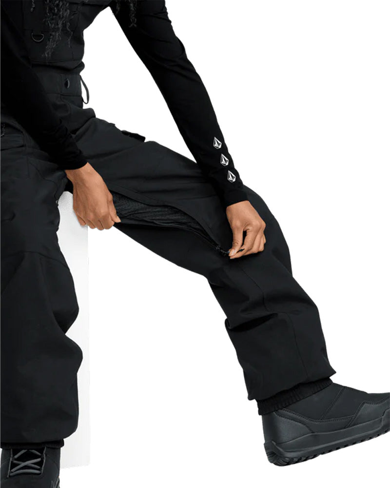 Volcom Women's Creston 3D Stretch Bib Pant Black 2026