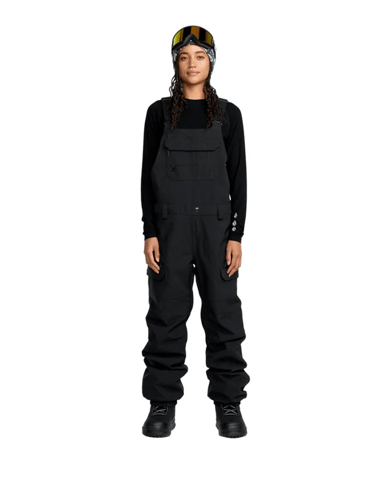 Volcom Women's Creston 3D Stretch Bib Pant Black 2026