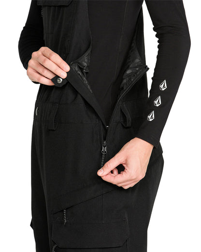 Volcom Women's Creston 3D Stretch Bib Pant Black 2027