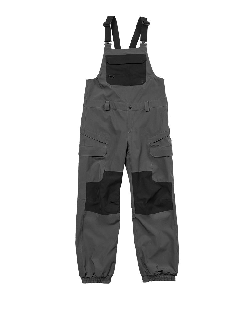 Volcom Women's Creston 3D Stretch Bib Pant Dark Grey 2027