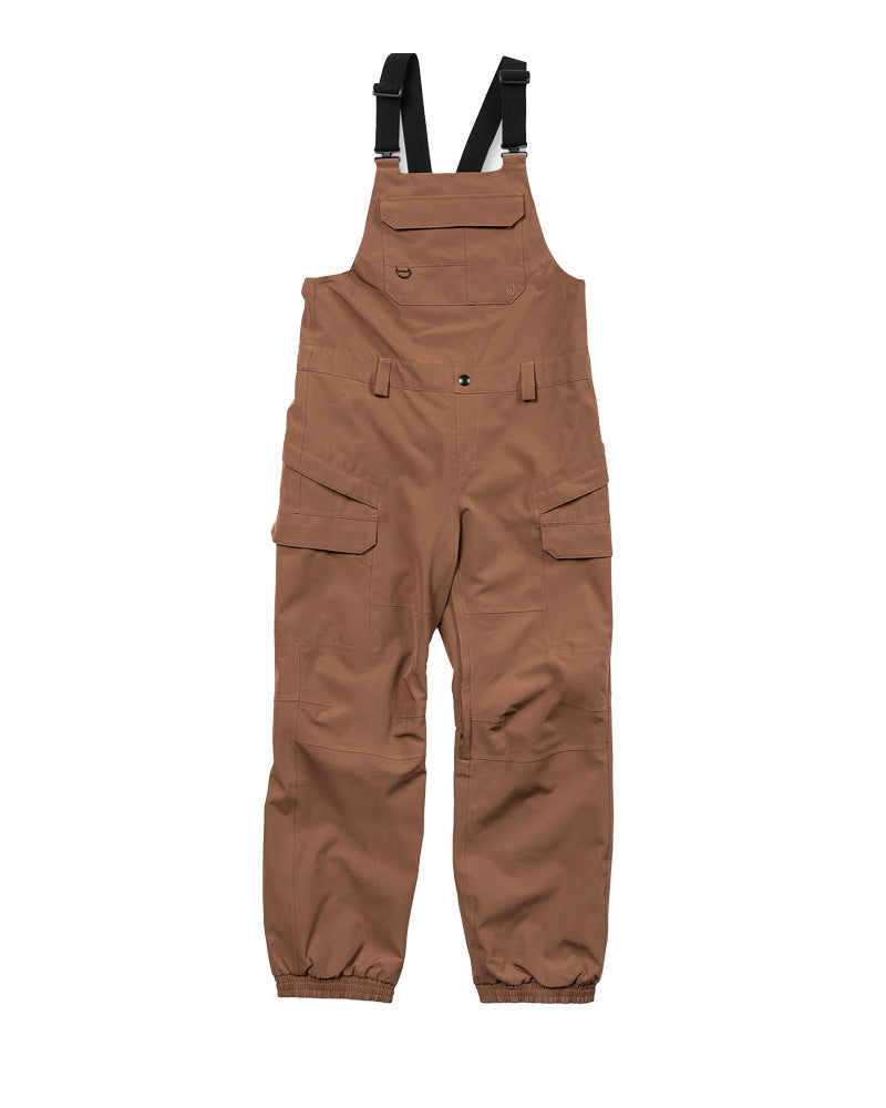 Volcom Women's Creston 3D Stretch Bib Pant Desert Taupe 2027