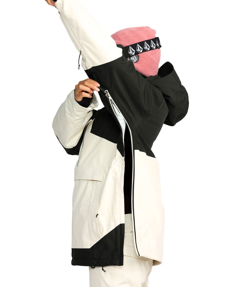 Volcom Women's Fern Ins Gore-Tex Pullover Bone 2026