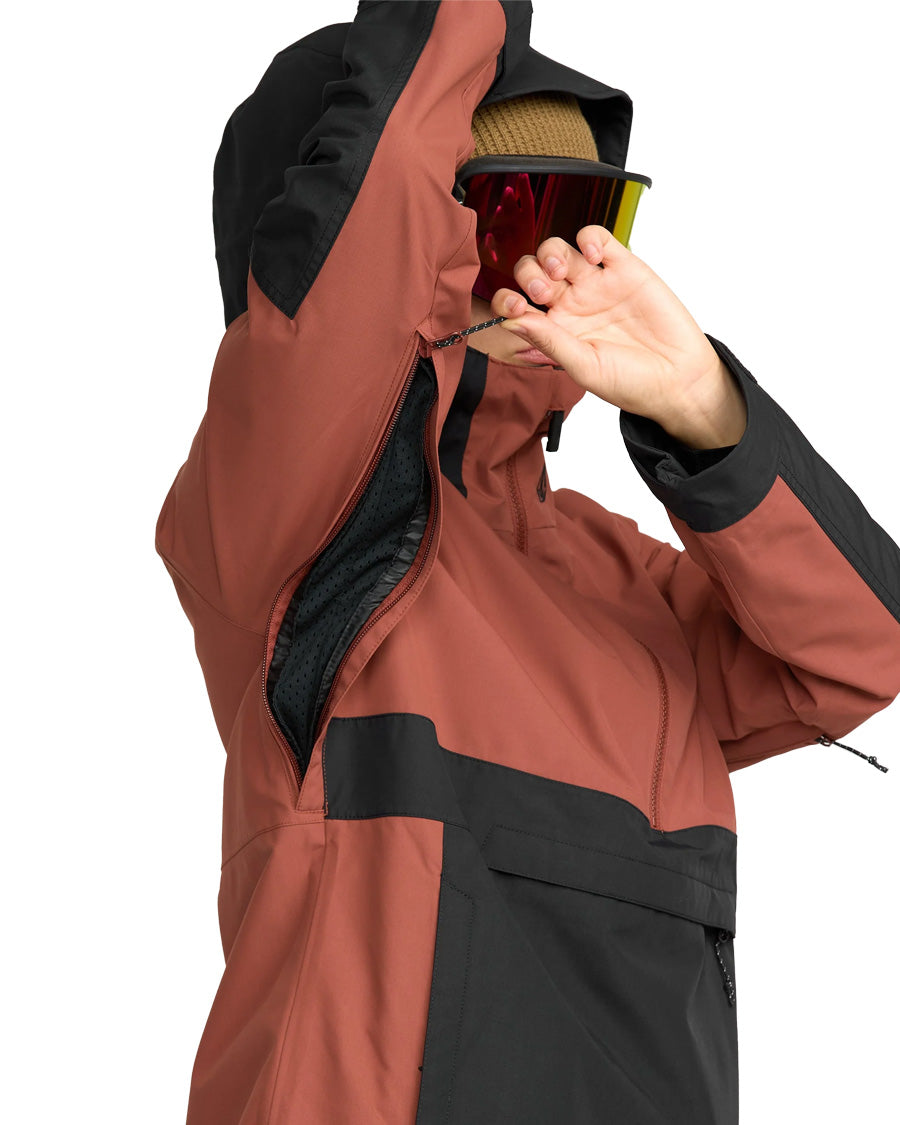 Volcom Women's Harlan Pullover Henna