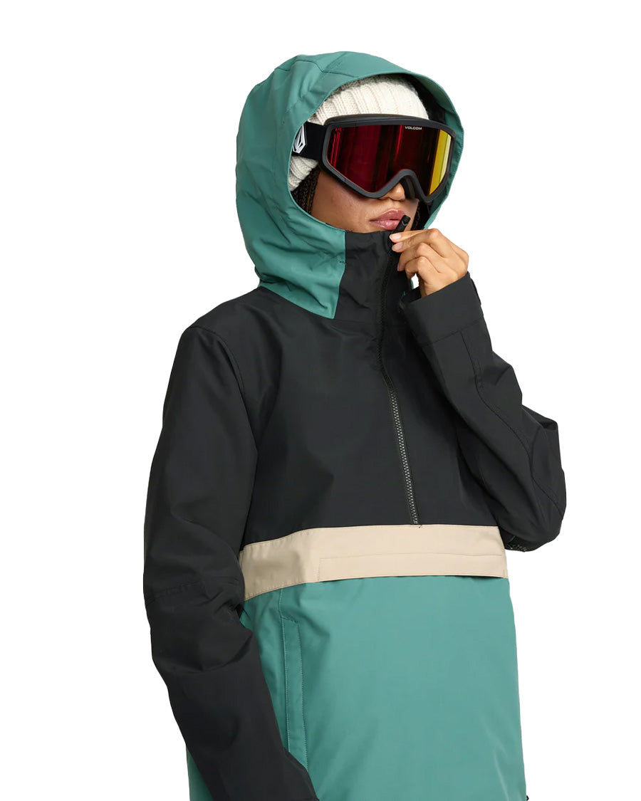 Volcom Women's Harlan Pullover Spruce Green