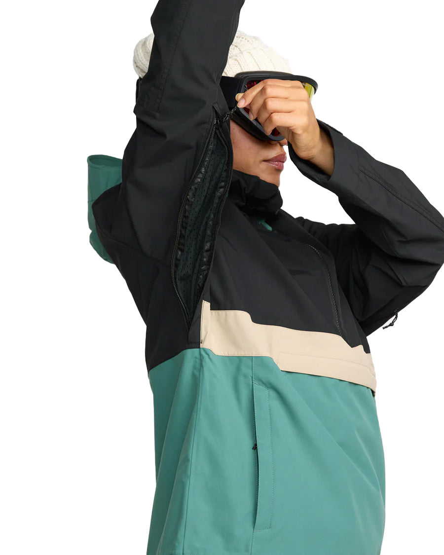 Volcom Women's Harlan Pullover Spruce Green