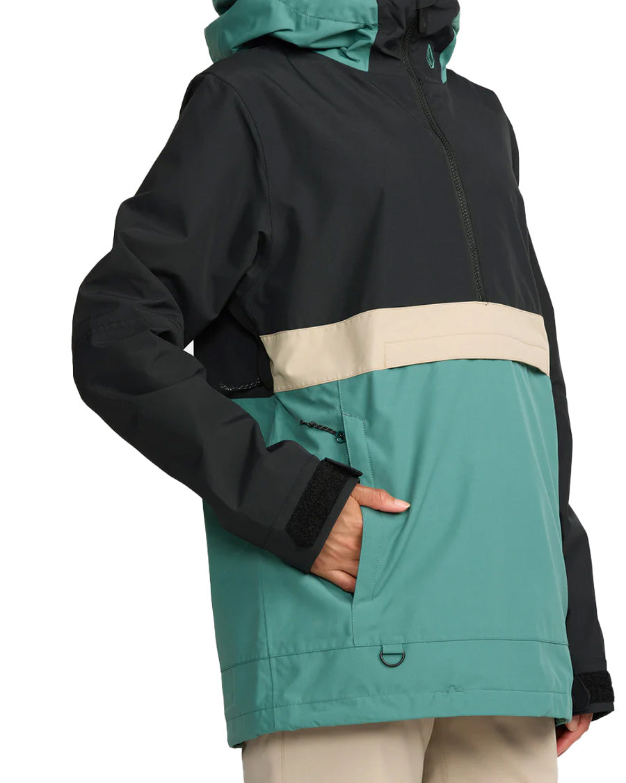 Volcom Women's Harlan Pullover Spruce Green