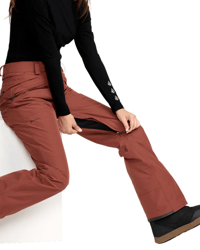 Volcom Women's Kanyon Ins Gore-Tex Pant Henna