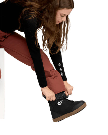 Volcom Women's Kanyon Ins Gore-Tex Pant Henna