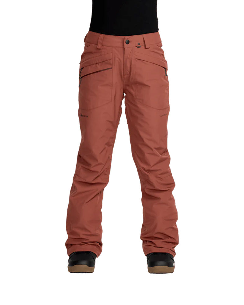 Volcom Women's Kanyon Ins Gore-Tex Pant Henna