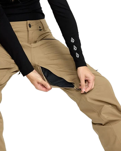 Volcom Women's Karat Stretch 30K Pant Bronze