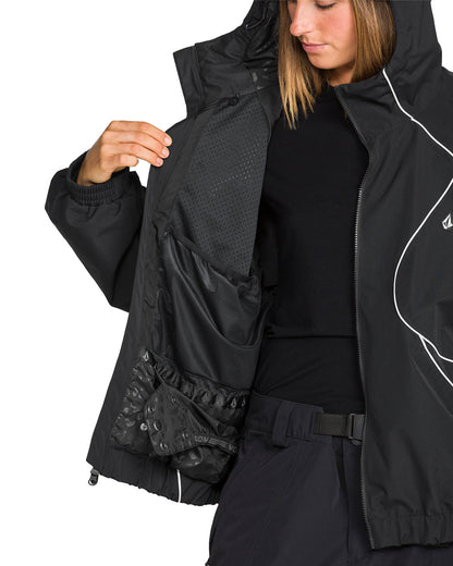 Volcom Women's Liftline 20K Jacket Black 2027