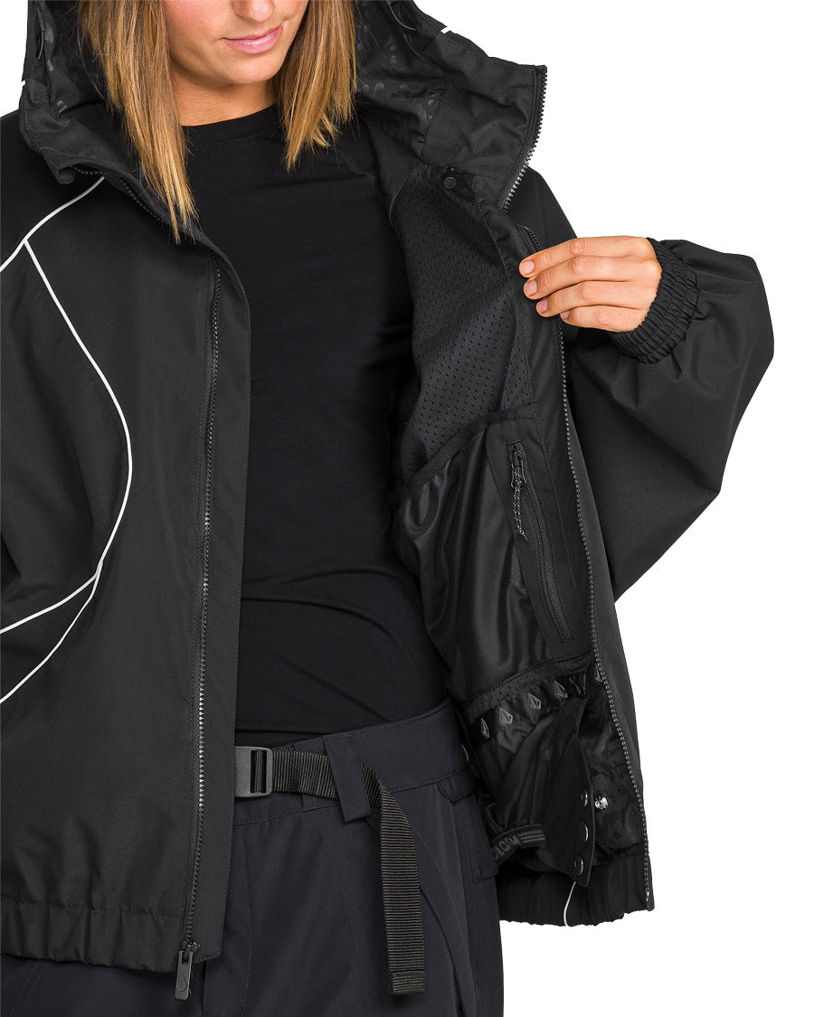 Volcom Women's Liftline 20K Jacket Black 2027