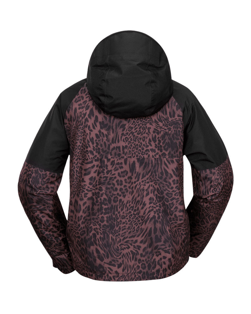 VOLCOM ヒョウ柄 ジャケット M Volcom Stonewild Jacket Wmn - multicolor (animal print)