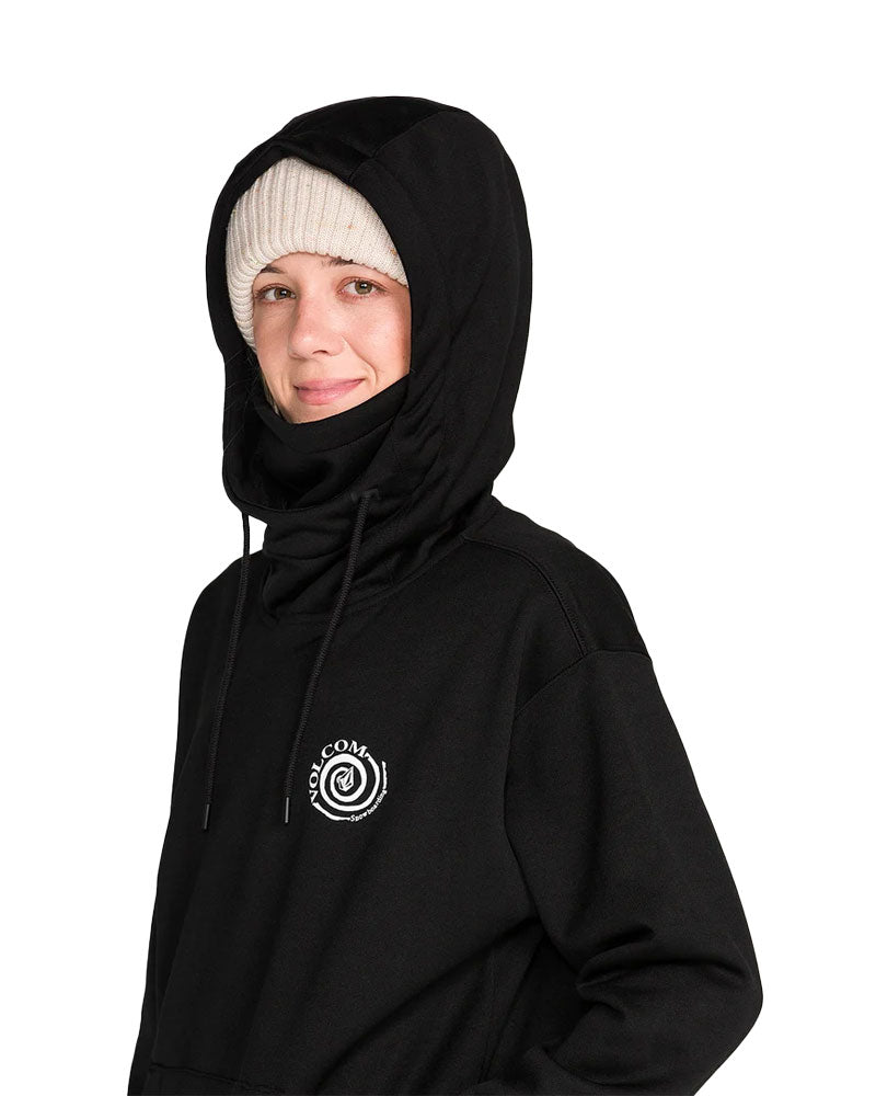 Volcom Women's Riding Hydro Pullover Black 2027