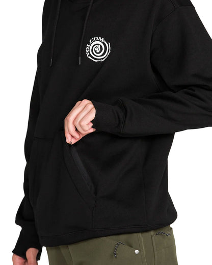 Volcom Women's Riding Hydro Pullover Black 2027