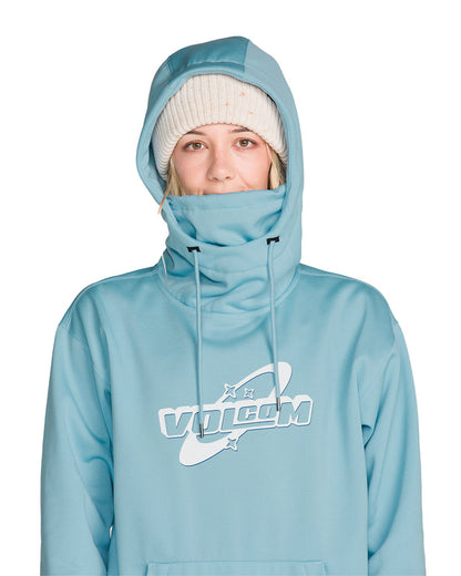 Volcom Women's Riding Hydro Pullover Opal 2027