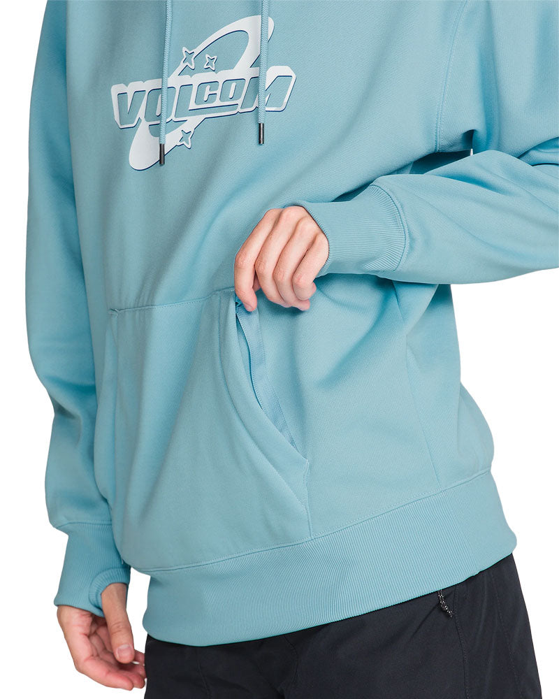 Volcom Women's Riding Hydro Pullover Opal 2027