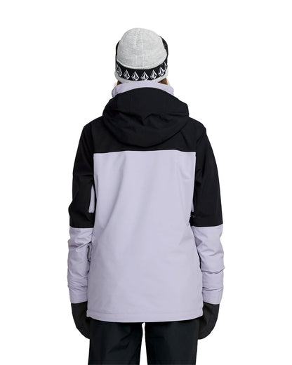 Volcom Women's Shelter 20K 3D Stretch Jacket Lavender Aura