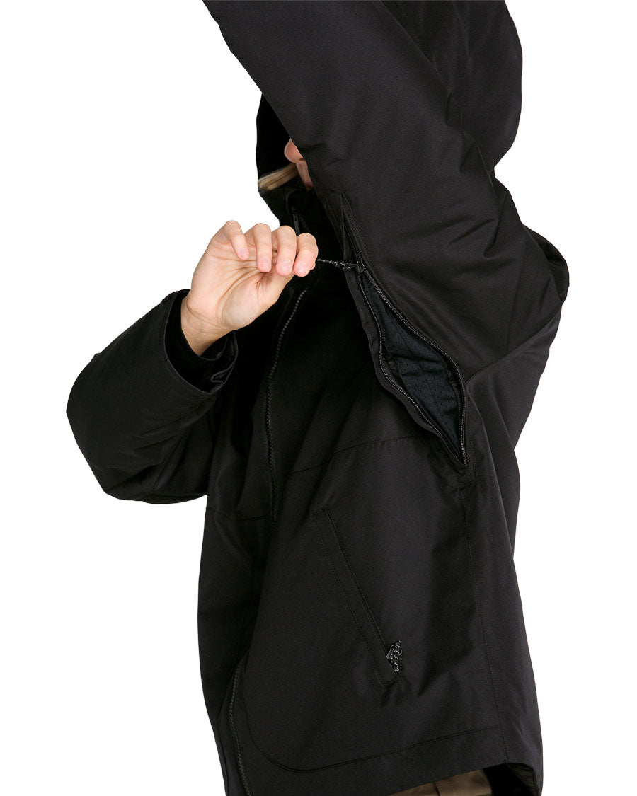 Volcom Women's Steele Ins Jacket Black 2027