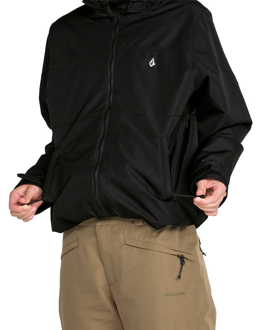 Volcom Women's Steele Ins Jacket Black 2027