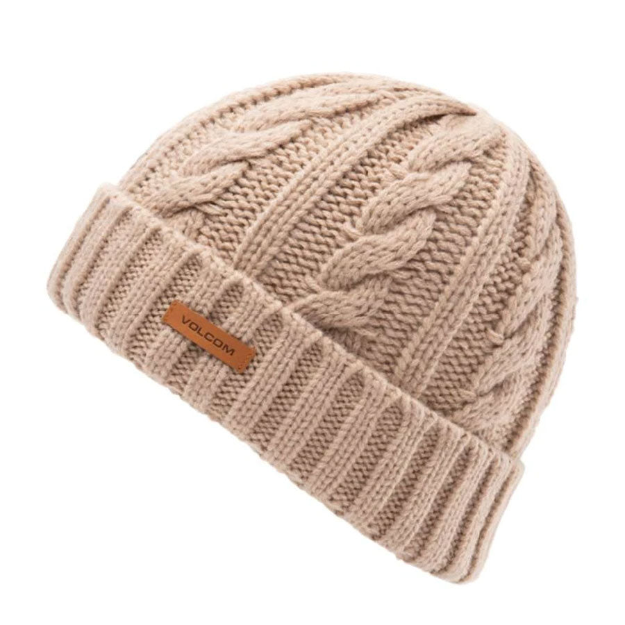 Volcom Women's Stone Knit Beanie Khaki 2027