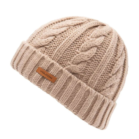 Volcom Women's Stone Knit Beanie Khaki 2027