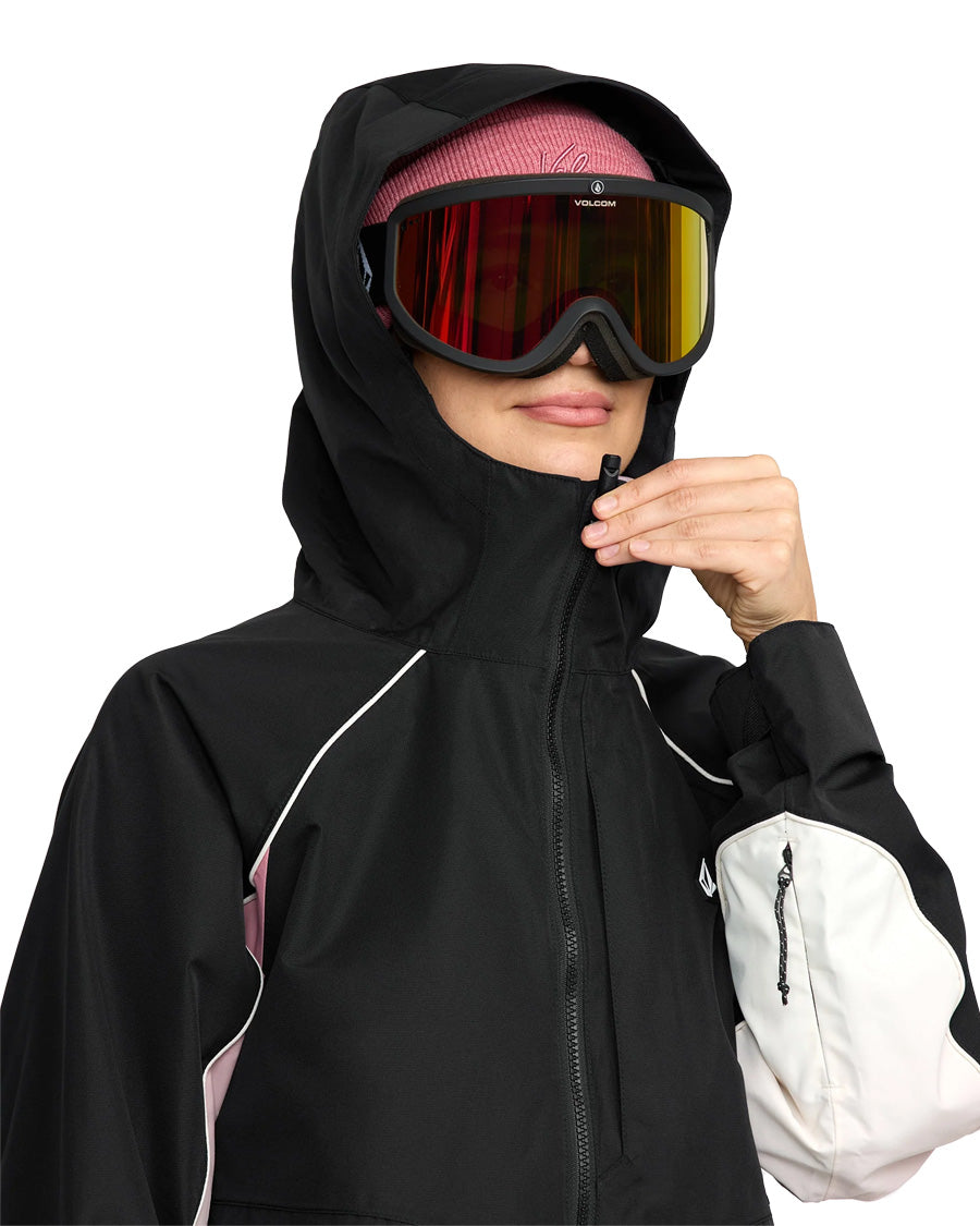 Volcom Women's Stone Smokeshow 20K Jacket Black 2026