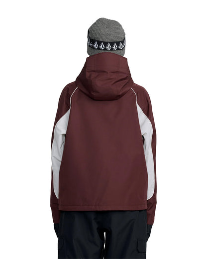 Volcom Women's Stone Smokeshow 20K Jacket Oxblood 2026