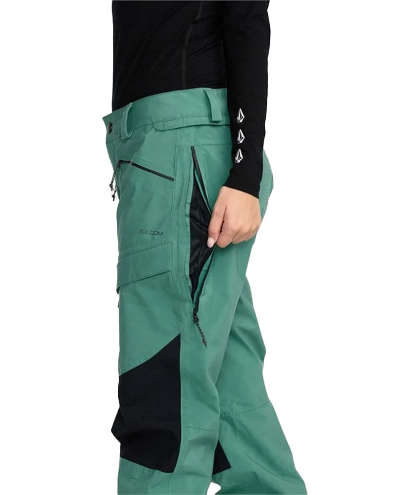 Volcom Women's V.Co At Stretch Gore-Tex Pant Spruce Green