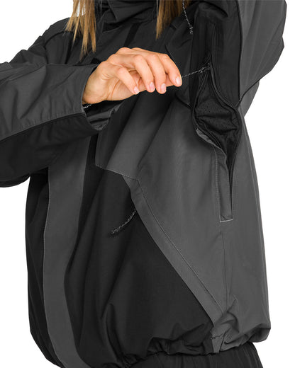 Volcom Women's Yourfav Baggy Gore-Tex Jacket Dark Grey 2027