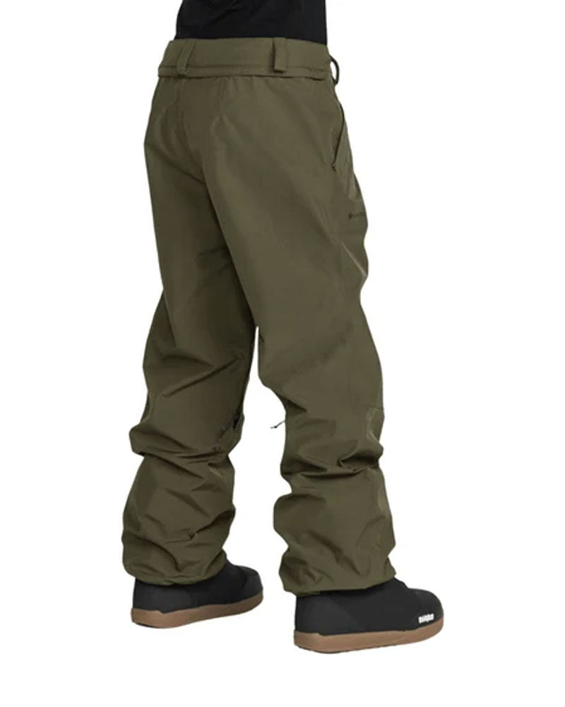 Volcom Women's Yourfav Baggy Gore-Tex Pant Dark Green 2027