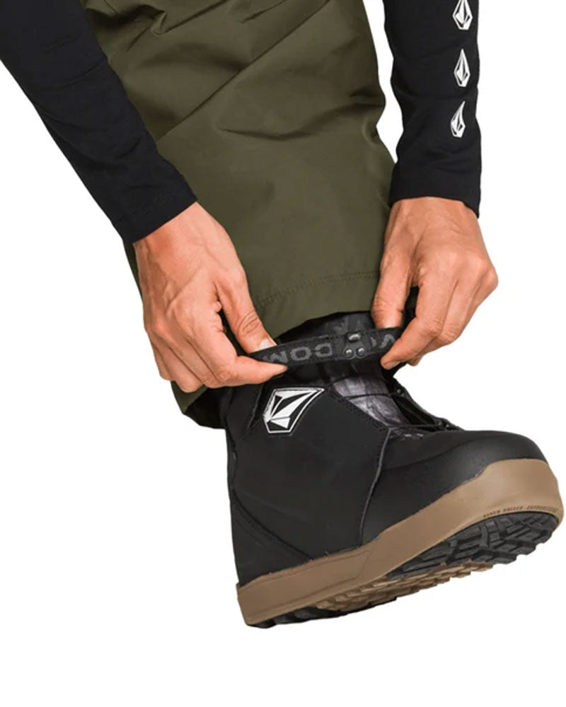 Volcom Women's Yourfav Baggy Gore-Tex Pant Dark Green 2027