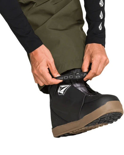 Volcom Women's Yourfav Baggy Gore-Tex Pant Dark Green 2027