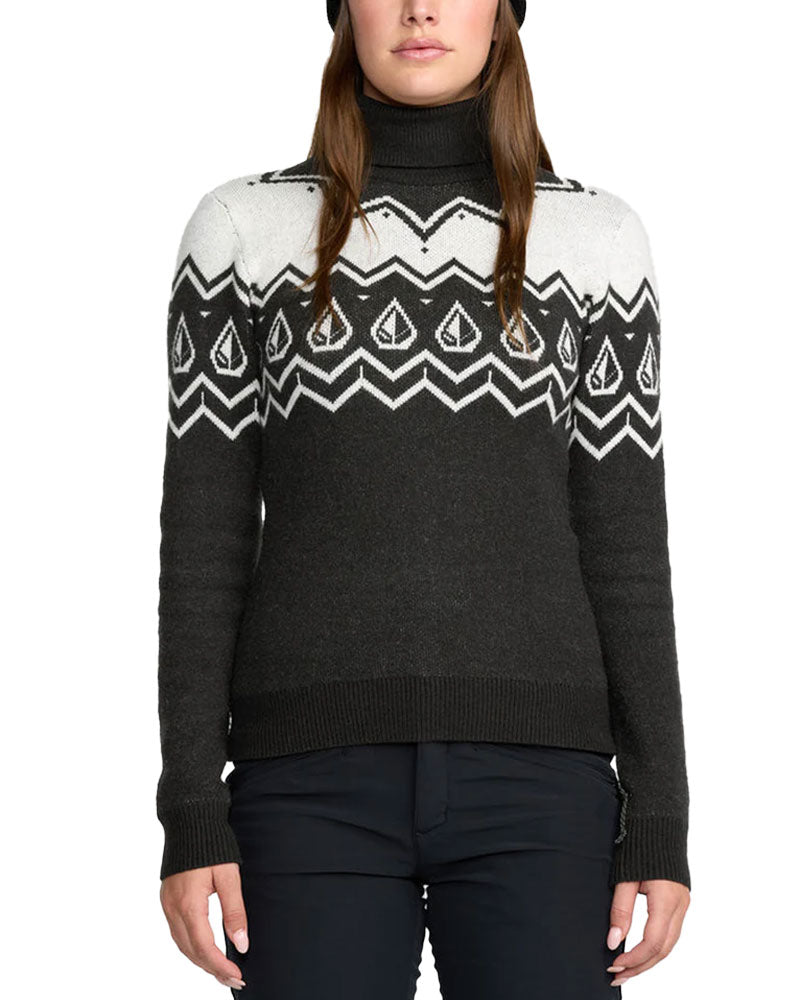 Volcom Womens' Fireside Sweater Black 2026