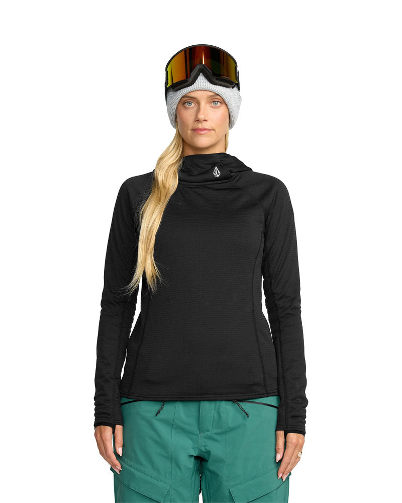 Volcom Womens' Gridlock Balaclava Pullover Black 2026