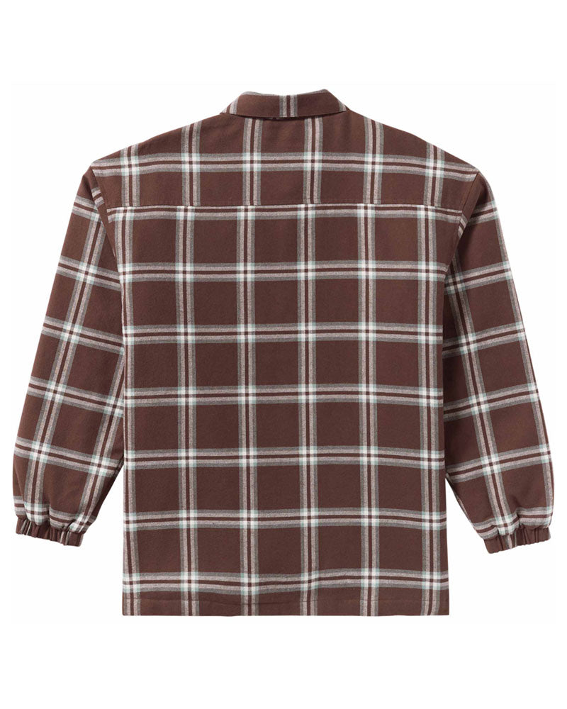 Volcom Womens' Ins Riding Flannel Jacket Oxblood 2026