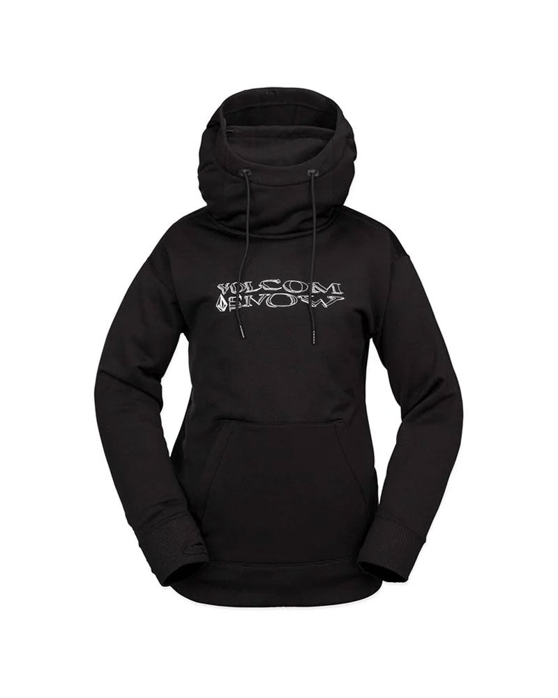 Volcom Womens' Riding Hydro Pullover Hoodie Black 2026