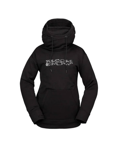 Volcom Womens' Riding Hydro Pullover Hoodie Black 2026