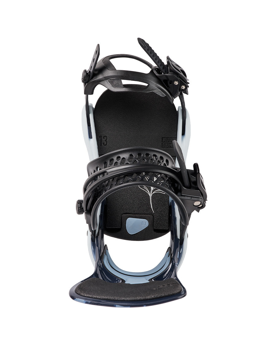 Burton Women's Lexa X Re:Flex Snowboard Bindings Cyanotype Floral/White 2027