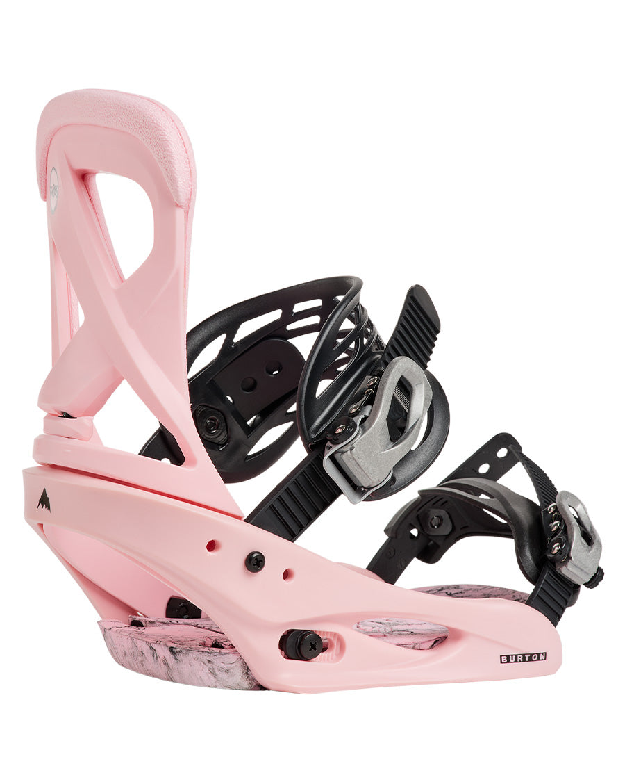 Burton Women's Scribe Re:Flex Snowboard Bindings Pink 2027