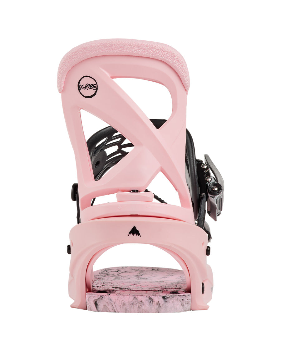 Burton Women's Scribe Re:Flex Snowboard Bindings Pink 2027