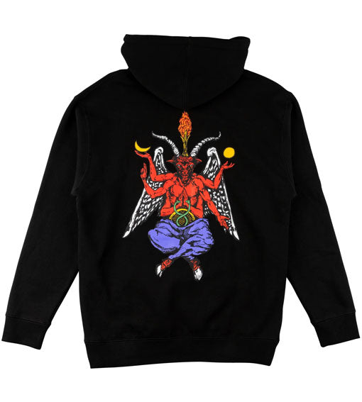 Welcome Bapholit Hooded Sweatshirt - Black/Red