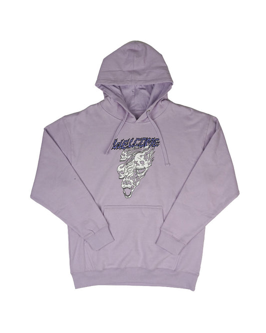Welcome Flames Hoodie Lavender