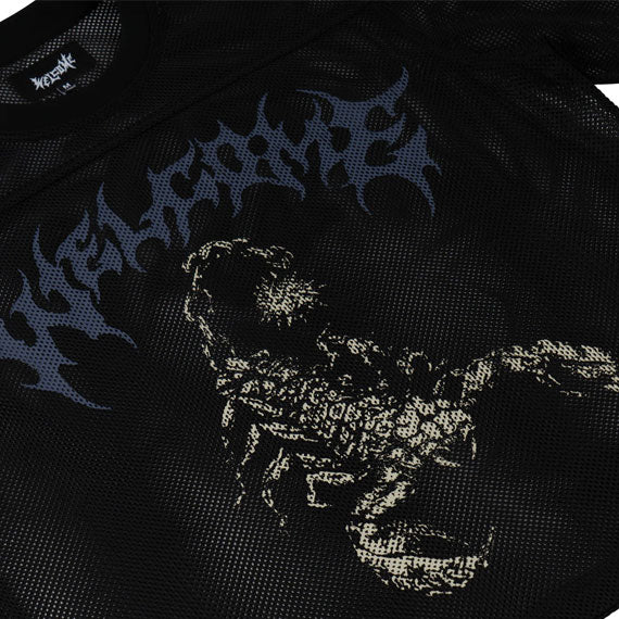 Welcome Mace Boxy Mesh Practice Jersey Black